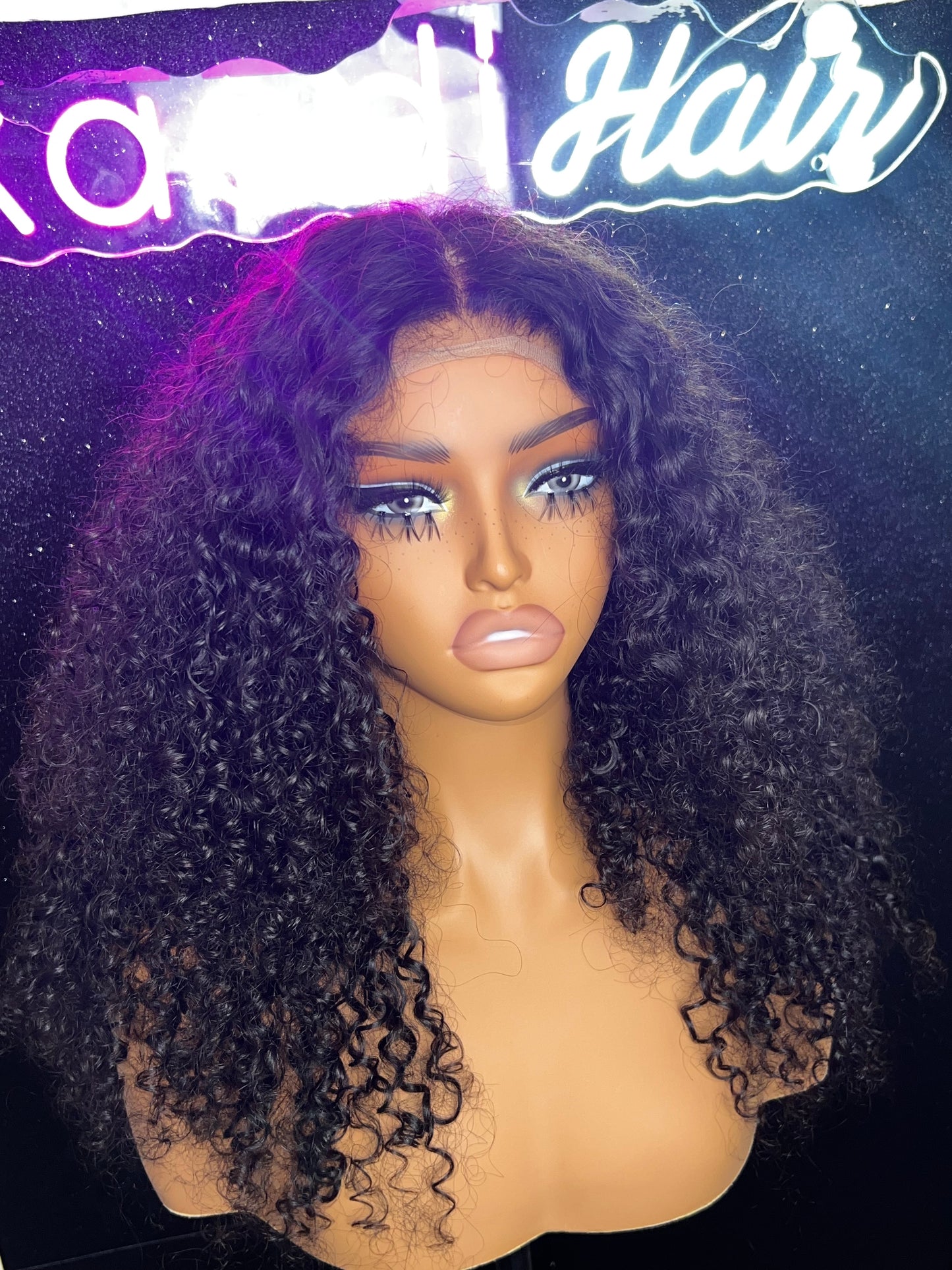 Glueless 13x4 HD Burmese Curly wig